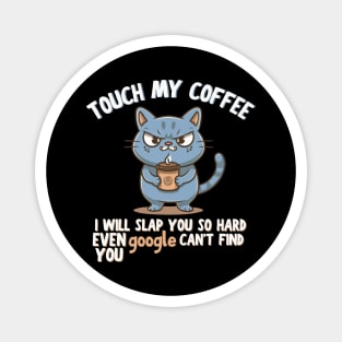 Cats-and-coffee Magnet